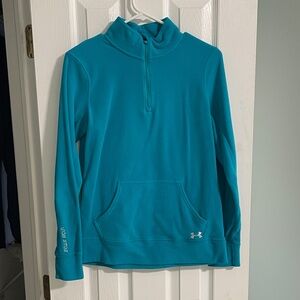 Women’s Under Armour Blue 1/4 Zip Fleece